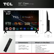 TCL 32 Q21K Series (NEW 2025) 720P HD QLED Smart TV with Google TV – 32Q21K