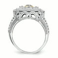 thumbnail image 2 of 14K/Silver Two-Tone Sterling Silver With 14K Diamond Ring (Size 6) Made In Thailand qtc651-6, 2 of 3