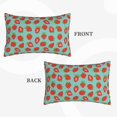 thumbnail image 2 of Pofeuu Hand Drawn Strawberry Print Polyester Microfiber Plush Pillowcases, Super Soft and Cozy Pillow Case Covers with Envelop Closure（Pillow core not included）-20"x30", 2 of 6
