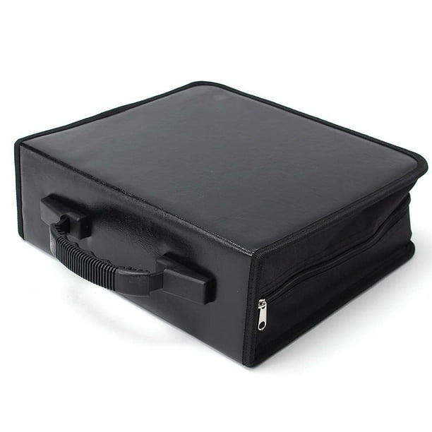 400/520 Discs Portable Zipper CD DVD Case Card Holder Storage