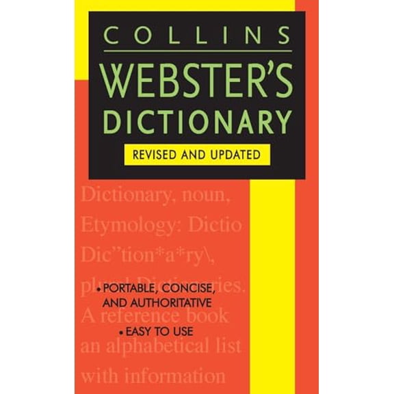 Pre-Owned HarperCollins Webster's Dictionary (Mass Market Paperback) 0060557826 9780060557829