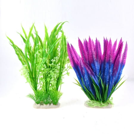 Unique Bargains Aquarium Fish Tank Plastic Artificial Underwater