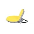 thumbnail image 3 of Quickhair Yellow Grey Mesh Foldable Chair - Indoor Outdoor, Portable Multiuse,, 3 of 5