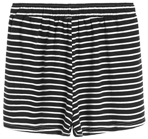 Latuza Womens Cotton Striped Pajama Shorts