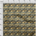 thumbnail image 2 of oneOone Georgette Viscose Fabric Chevron Ikat Print Fabric By The Yard 42 Inch Wide, 2 of 4