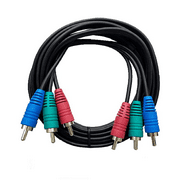 Component Video Cable 3 RCA 6 ft RGB HDTV DVD VCR Brand New