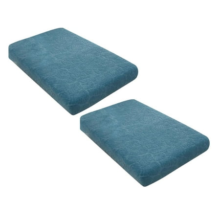 

Oleegame 2PC Kitchen Rug Universal Sofa Cover Wear High Elastic Non Slip Polyester Universal Furniture Cover Wear Universal Sofa Cover Blue