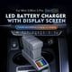 Station de Charge Intelligente Chargeur de Batterie de Vol Charge jusqu'à 3 Batteries Compatibles pour DJI Mini 3/3 Pro/Mini 4 Drones Pro – image 2 sur 9