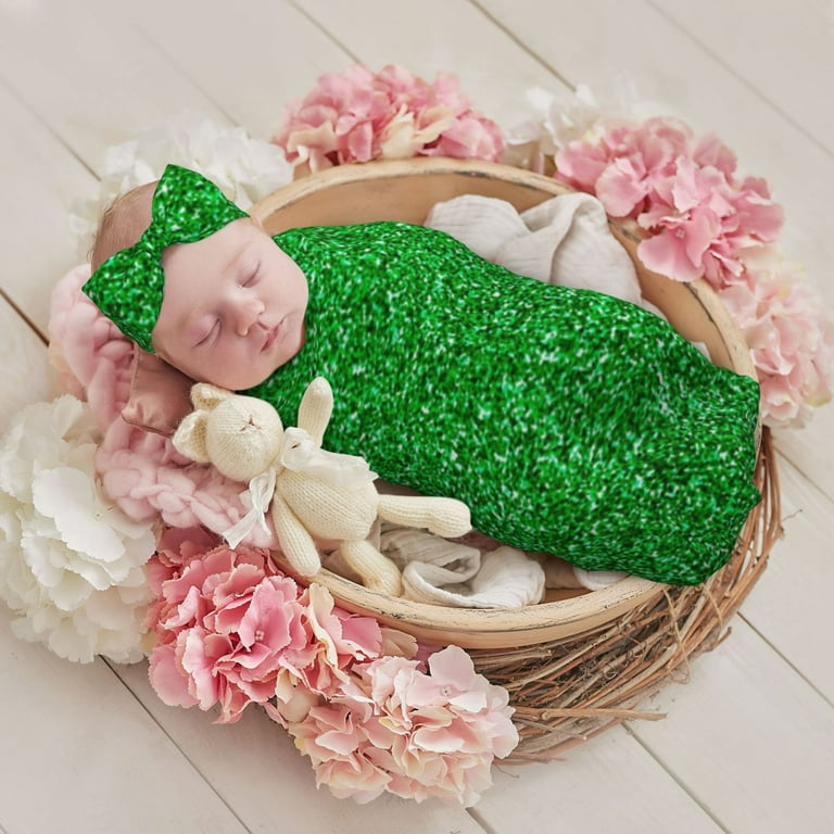 Newborn swaddle headband set hotsell