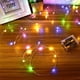 thumbnail image 2 of LED Outdoor Light String Fairy Garland Battery Power Copper Wire Lights For Christmas Festoon Party Wedding 8 Colors, 2 of 5