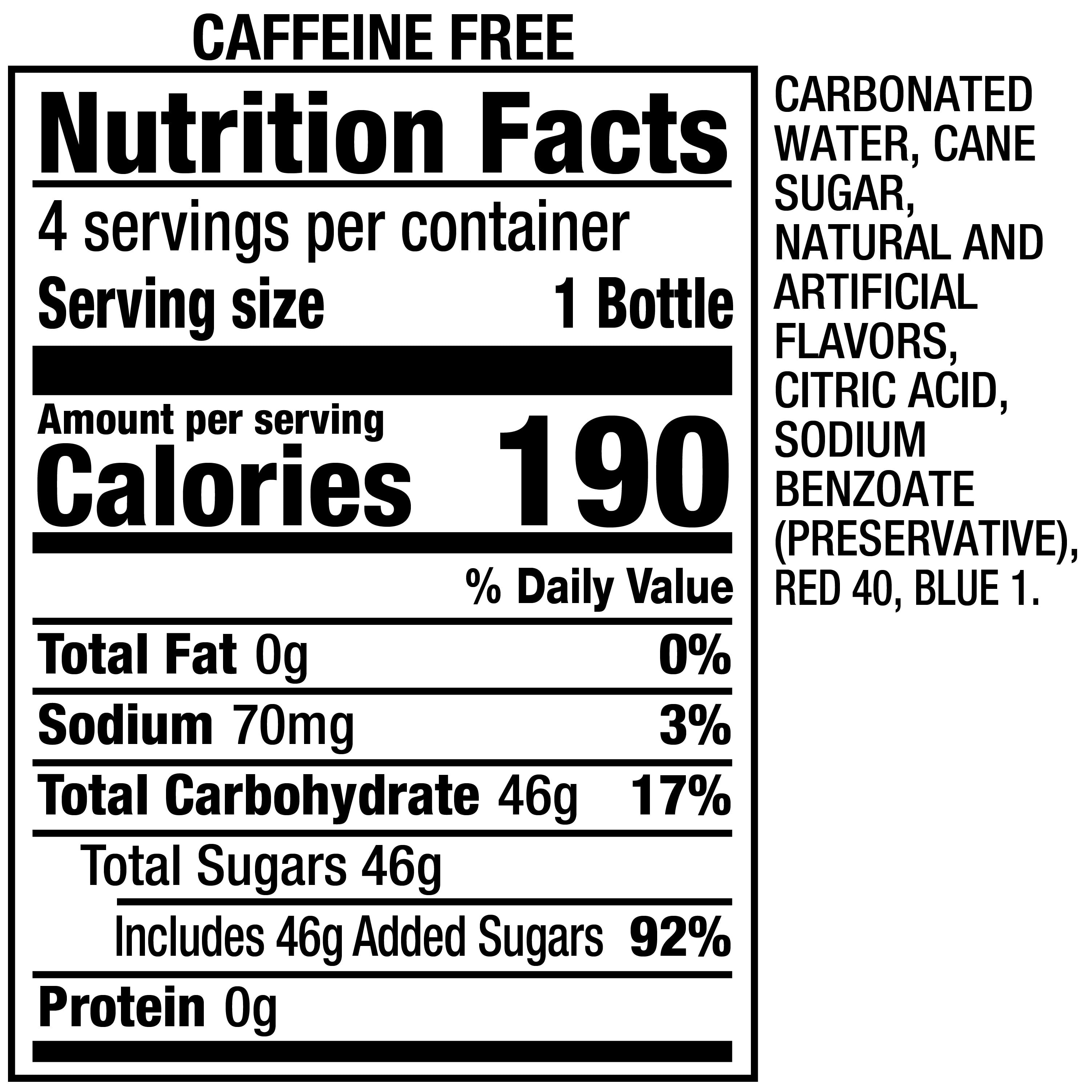 (3 pack) Stewart's Cherries 'n Cream Made with Sugar, 12 fl oz glass bottles, 4 pack