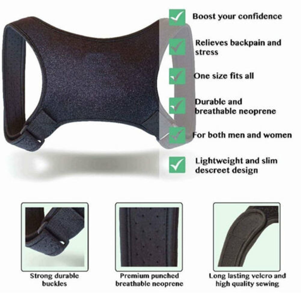SPRING PARK Back Posture Correction for Men and Women,Belt Shoulder Corrector Support|Brace Therapy