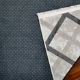 thumbnail image 5 of Grey Geometric Area Rugs for Living Room Washable Rugs Boho Moroccan Area Rug Soft Neutral Geometric Bohemian Carpet Distressed Indoor Rug for Bedroom Dining Room Office Foldable Nonslip Rug, 5 of 9