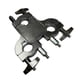 thumbnail image 2 of Conector de Abrazadera para Batería Plataforma Triple Montaje Expansión de Platillos Clip Accesorio Soporte Aleación de Zinc Adecuado para Baterías, 2 of 9