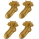 thumbnail image 1 of Laklulu Calcetines con volantes para niñas, calcetines de vestir con volantes de encaje doble, calcetines para niños pequeños, paquete de 2, 1 of 6