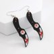 thumbnail image 5 of Unique Halloween Dangle Earrings Elegant Halloween Ear Hooks Drop Earrings Acrylic Material Party Jewelry for Women Girl, 5 of 5