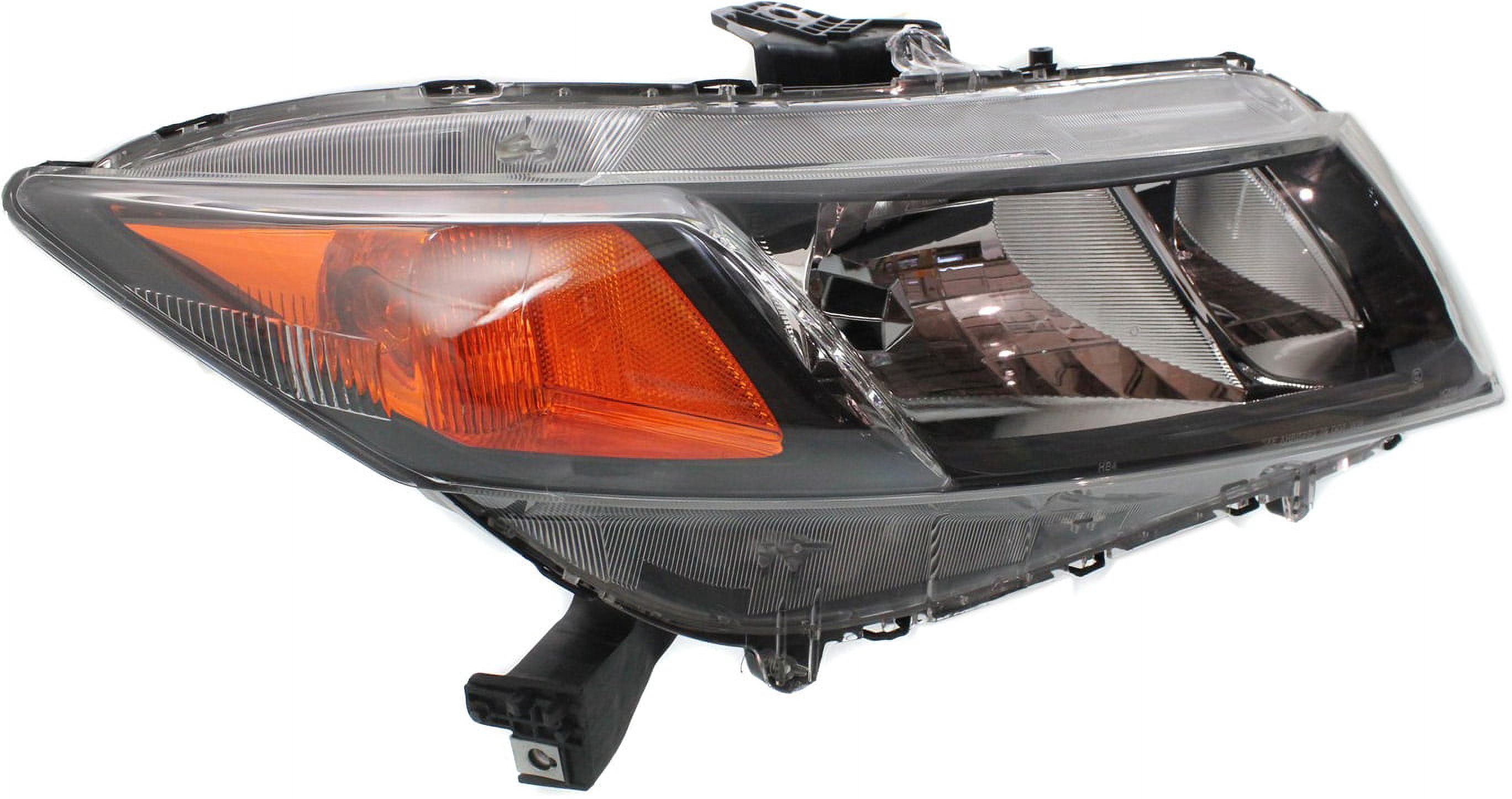 Headlight Compatible With 2012 Honda Civic Right Passenger Halogen With bulb(s)