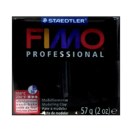 Black Fimo - Fimo Professional Clay 57gm Black