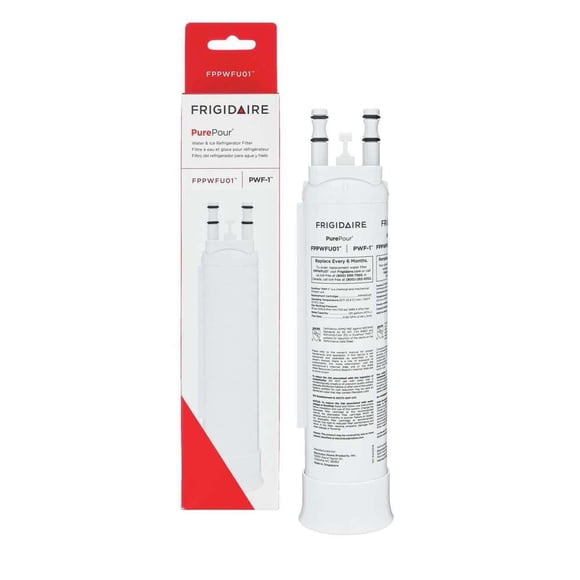 Frigidaire FPPWFU01 PurePour PWF-1 Filtro de agua para refrigerador, 1 unidad (paquete de 1)
