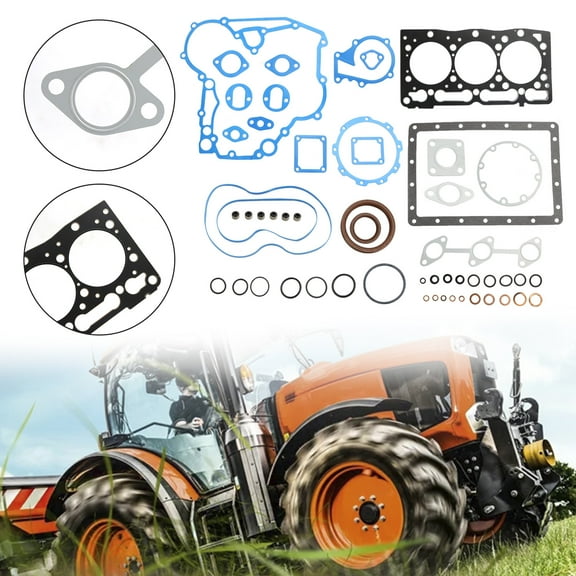 Fits For Kubota D1105 Engine Complete Cylinder Head Gasket Kit Set