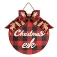 thumbnail image 1 of Letrero de Feliz Navidad Xihbxyly de Madera Decoración Navideña, 1 of 2
