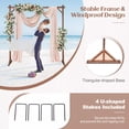 thumbnail image 4 of Laicejoy 7.2 FT Square Wedding Arch Wooden Arbor Backdrop Stand w/Triangular-Shaped Base, 4 of 8