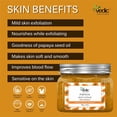 thumbnail image 4 of Vedic Naturals Papaya Body Scrub 450gm | Tan Removal | Removes Dead Skin | Exfoliation | 100% Organic, 4 of 6