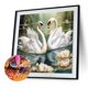 thumbnail image 5 of Pintura de diamante 5D DIY Kit de cisne de taladro redondo completo decoración del hogar 30x30cm, 5 of 9