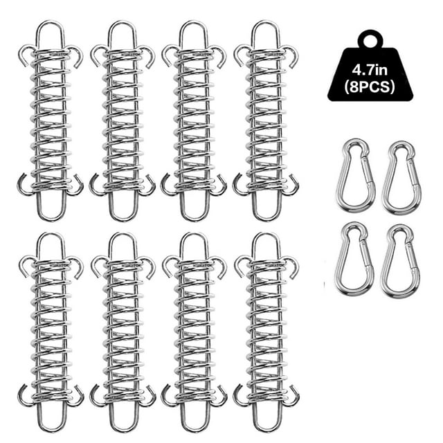 Kit de Tensión para Vela de Sombra con Resorte de Acero Inoxidable 304 Doucdoft