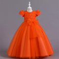 thumbnail image 2 of Robe Longue Princesse pour Filles 350 Enfants Robe de Concours Mariage Maxi Fête Bal Fleur, 2 of 5