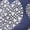 Evening Blue Hearts, variant on Plus Size Knit Sleep Capri