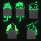 thumbnail image 3 of Pared Fluorescente Con Interruptor Rápido, Pegatinas Luminosas Que Brillan En La Oscuridad, Animales De Dibujos Animados, Pegatinas Para Interruptor De Gato, Pegatinas Decorativas Speravity HA043895-02, 3 of 6
