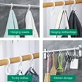 thumbnail image 4 of AMERTEER Hanging Hook 8Pcs Store Strong Load-bearing Practical Coat Hat Scarf Clothes Hanger, 4 of 5