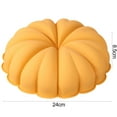 thumbnail image 6 of lsiaeian  Large 9 Inch Cake Pan Silicone Mold -Halloween Pumpkin Shaped Cake Mold Baking for Cake, Brownie, Toast with Thanksgiving Christmas Cake Mold, 6 of 8
