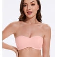 thumbnail image 5 of MELENECA Strapless Bra Minimizer with Underwire for Women Blush 36G, 5 of 6