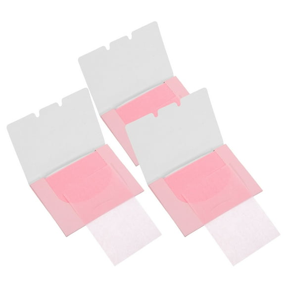 CHICHUMID 300Ud Papel Absorbente Facial Rosa Para Control De Con Aroma Aloe En Caja Portátil