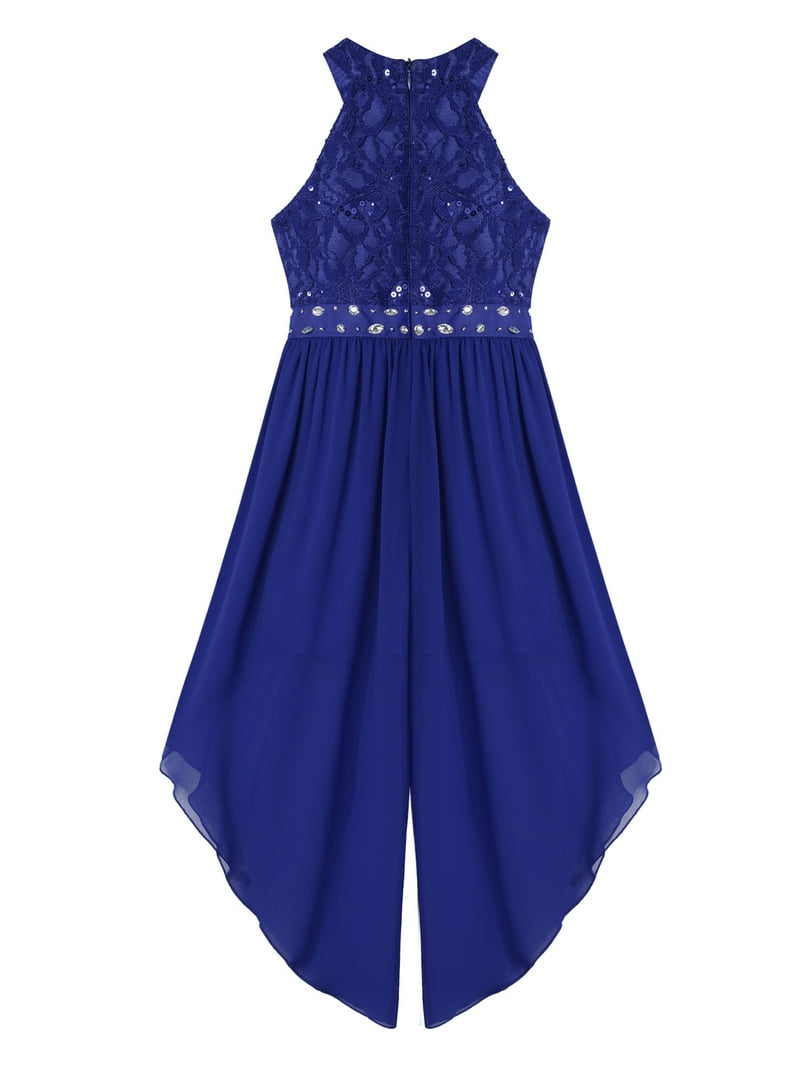 blue bedazzled dress Florida Midi Dress in Mini Navy Polka Dot