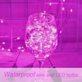 thumbnail image 4 of Guirnalda de luces SmilingTown, 24 x 20 LED, 2,2 m, rosa, 4 of 7