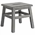 thumbnail image 3 of eHemco Solid Hardwood Step Stool for Adults and Kids, 12.25 Inches, Gray, 3 of 4