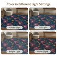 thumbnail image 7 of ODIKA 2'x3' Washable Accent Rug Pet Friendly, Bedside Mat Night Sky Stars Galaxy Planets Space Rockets Celestial Dream for Bedroom, Nursery, RV, 7 of 7