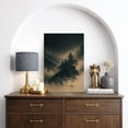 thumbnail image 2 of Canvas Print Moody Mountain Forest Wall Art Dark Atmospheric Nature Landscape Decorative for Living Room Bedroom - 32"x48", 2 of 8
