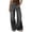 Black, variant on Qiopertar Women's Casual Loose Wide Leg Straight Leg Cropped Jeans Fashion Solid Color Pants Lounge Travel Relaxed Comfy Stretchy with Pockets, Sky Blue XXL