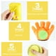 thumbnail image 3 of 4 unids / set de juguetes de béisbol para bebés, juguetes deportivos de béisbol suave, guantes de murciélago para niños, kit de pelota, juego escolar para niños, regalo para jugar Inevent WJ3625-00B, 3 of 7