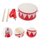 thumbnail image 5 of ColoMX 1 Conjunto de Percusión Juguete Tumador Tumador Aprendizaje Temprano Educación Toy Percussion Snare Drum, 5 of 7