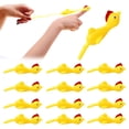 thumbnail image 4 of Eyection Chick Descompresión Stretchy Flying Lanzamiento Slingshot Yellow Chicken Student Regalo pegajoso Foli Inevent FN009878-01, 4 of 7
