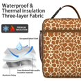 thumbnail image 2 of Giraffe Insulated Lunch Box Teen Reusable Lunch Bag Lightweight Portable Lunch Bag Office Beach, 2 of 6