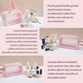 thumbnail image 3 of Bolsa de cosméticos translúcida impermeable de 3 piezas, 3 of 7