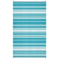thumbnail image 1 of 9 x 12 ft plastic rectangular area rug in light blue, great para beach front porches, patio, picnic, rv camping, y garage - geometric moderno look, 1 of 10