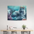 thumbnail image 2 of Easygdp Cat Underwater Fantasy Tapestrys Boutique Decor Wall Hanging for Living Room Bedroom Office Decor 29x37in, 2 of 8