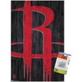 thumbnail image 1 of NBA Houston Rockets - Logo 19 Wall Poster with Push Pins, 1 of 5